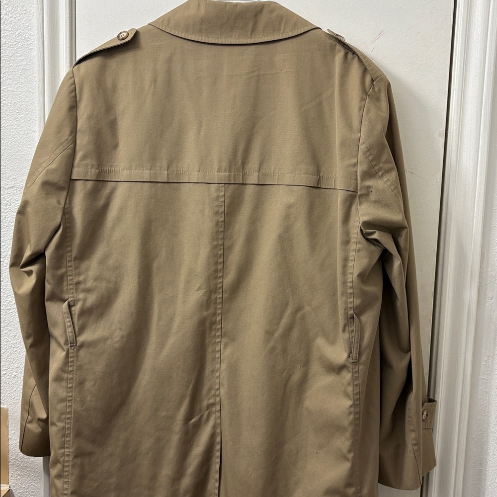Botany Weathertopper Men's Over Coat. 44 Reg. Removable Fleece Lining. - Picture 4 of 10
